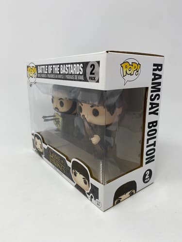 Funko Pop Game of Thrones Battle of the Bastards 2-Pack Jon Snow Ramsay Vaulted — photo 2