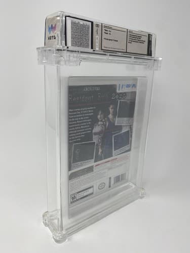 Resident Evil Zero Archives Nintendo Wii CAPCOM Sealed New WATA 9.4 A+ — photo 4