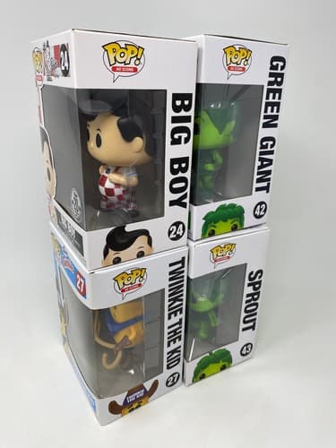 Funko Pop! Ad Icons Lot of 4 - Twinkie the Kid (Retro) #27 Green Giant #42 — photo 6