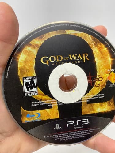 God of War: Ascension (Sony PlayStation 3 PS3, 2013) DISC ONLY