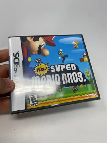 New Super Mario Bros Nintendo DS NEW Factory Sealed USA Red Nintendo Logo 00000 — photo 5