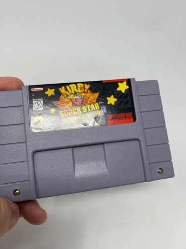 Kirby Super Star Nintendo SNES Tested Working Authentic — photo 5