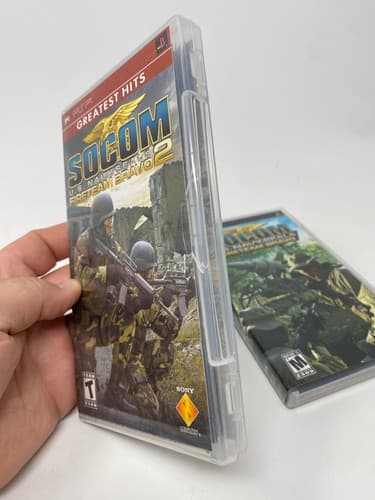 SOCOM US Navy Seals Sony PSP Bundle Fireteam Bravo 1 & 2 — photo 3