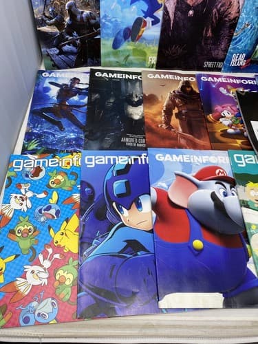 Mixed Lot/Set of 17 Game Informer Magazines Mega Man God Of War Final Fantasy — photo 7