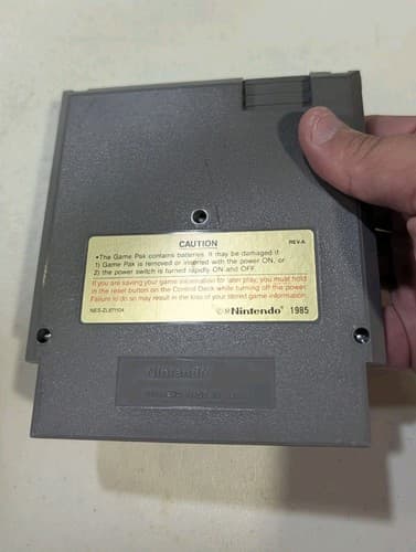 Pirates Nintendo NES Game Cartridge Tested and Working - Label Damage — photo 5