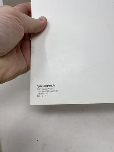 Vintage Macintosh "Getting Started" Manual Ships Fast and Circa 1990s — photo 3