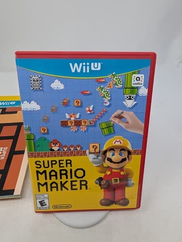 Super Mario Maker Bundle (Wii U, 2015) Compete used tested — photo 4