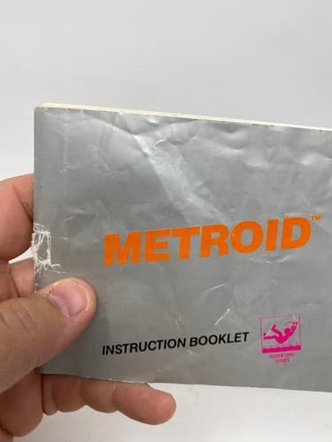 Metroid Nintendo NES Video Game Instruction Manual Booklet Only - English — photo 2