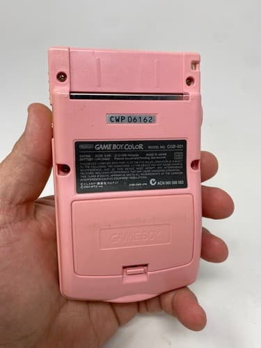 Nintendo Game Boy Color Cardcaptor Sakura CGB-001 CGB-CWP-JPN Loose Cream/Pink — photo 9