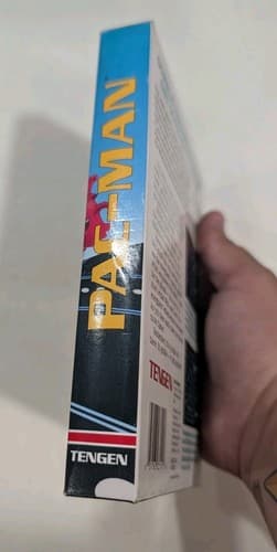 Pac-Man Tengen Grey Cart Nintendo NES Complete in Box CIB Tested — photo 5