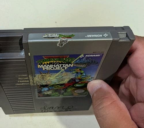 Teenage Mutant Ninja Turtles III 3 Manhattan Project - NES - tested - CART ONLY — photo 4