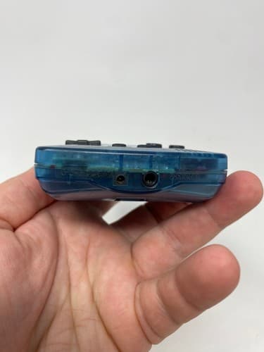 Nintendo GAME BOY COLOR ANA Limited Edition Skelton Blue Console CGB-001 Japan — photo 7