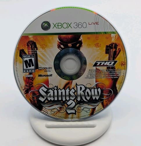 THQ Saints Row 2 Microsoft Xbox 360 2008 M NTSC-U/C Manual Included — photo 6