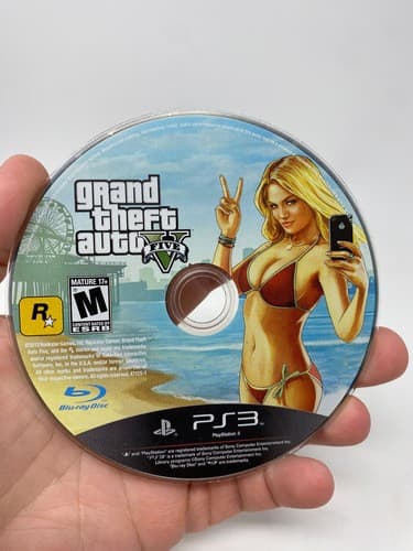 Grand Theft Auto V - PS3 PlayStation 3 Disc Only Tested working