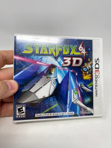 Star Fox 64 3D Nintendo 3DS (2011) Brand New, Sealed (First-Print, White Label) — photo 2