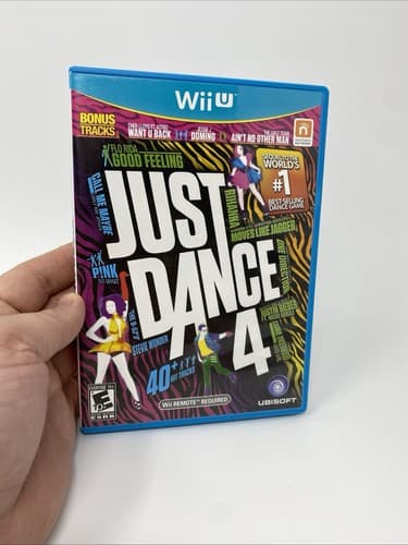 Just Dance 4 Nintendo Wii U Complete With Manual