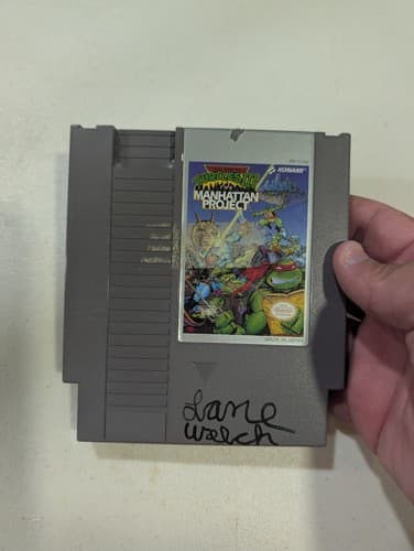 Teenage Mutant Ninja Turtles III 3 Manhattan Project - NES - tested - CART ONLY — photo 2