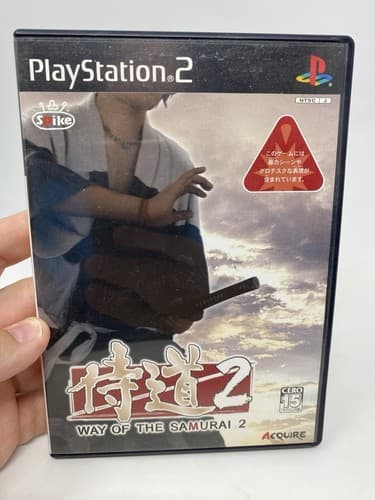 Samurai Dou 2 Sony PlayStation 2 PS2 Japan Import US Seller Complete CIB