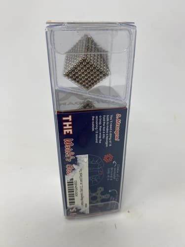 Magnetica Nickel Magnetic Ball Sphere Construction Set w/ Storage Case — photo 2