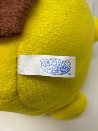 Pokemon Pikachu Plush 12 Inch PokePark 2005 Pokemon The Park Japan Sewn Tag — photo 9