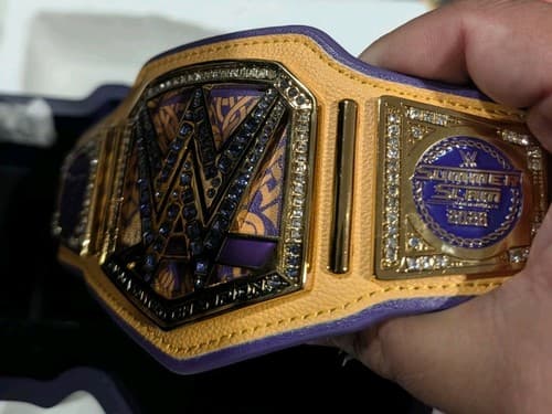 WWE Summerslam Minnesota Championship Mini Belt Rare /250 Limited Ed — photo 8