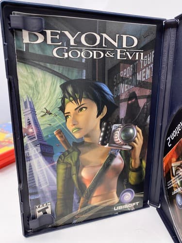 Beyond Good & Evil PlayStation 2 PS2 CIB Complete With Manual Tested Authentic — photo 6