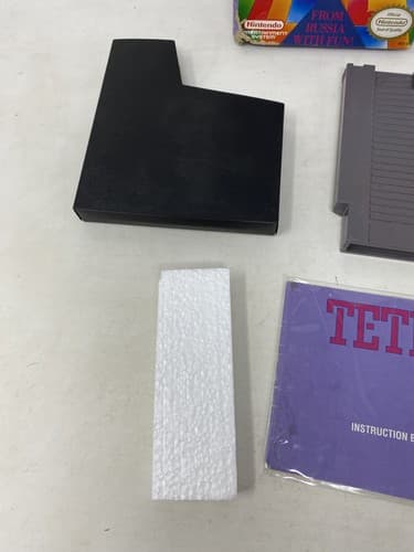 Tetris NES Nintendo Entertainment System CIB Game Box Manual & Case Ships Fast — photo 8