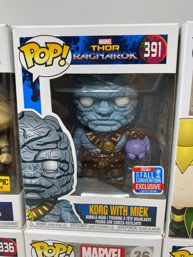 Funko Pop! Marvel Thor Vinyl Figures Lot of 6 - Loki Thor Valkyrie Korg — photo 5