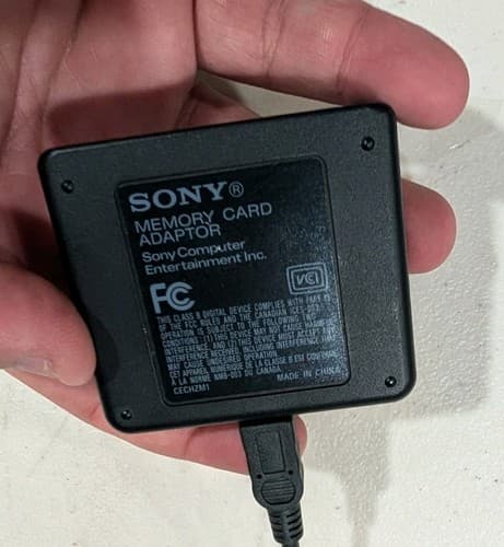 Official Sony PS2 to PS3 Memory Card Adaptor (OEM) Transfer Adapter CECHZM1 — photo 2