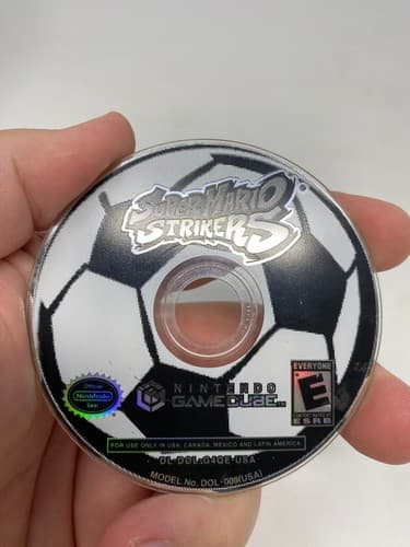 Super Mario Strikers Nintendo GameCube Disc Only - Authentic - Tested & Works — photo 2