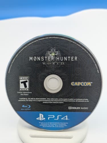 Monster Hunter World - (Sony PlayStation 4, 2018) PS4 - Tested — photo 4