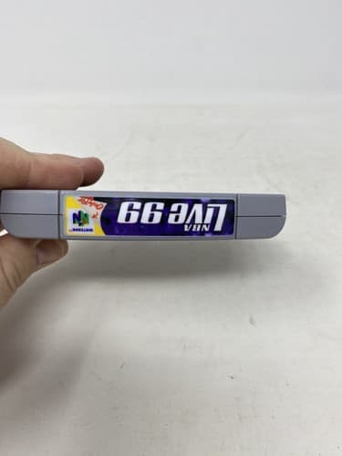 NBA LIVE 99 NINTENDO 64 N64 Game Tested + Working & Authentic! — photo 8