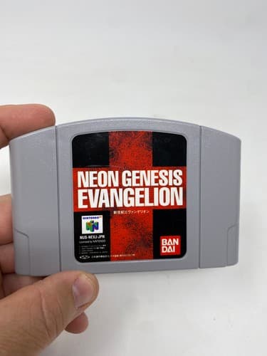 USED Nintendo 64 Neon Genesis Evangelion BANDAI JAPAN Cart Only Tested