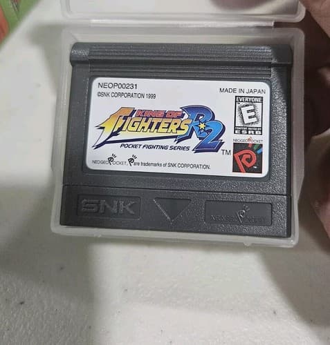King of Fighters R-2 NeoGeo Pocket Color Original Complete CIB Authentic Tested — photo 7