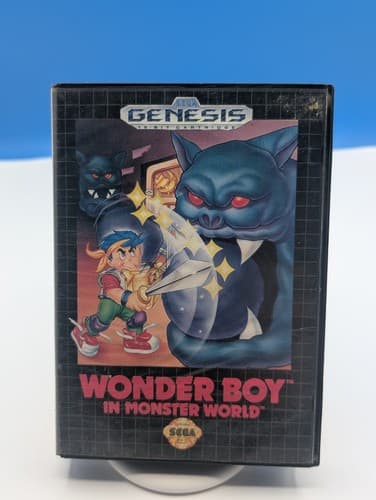 Wonder Boy in Monster World for Sega Genesis - No Manual, Tested