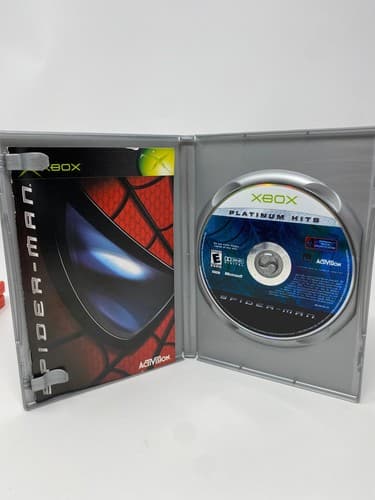 Spider-Man Microsoft Xbox Platinum Hits W/Manual CIB Authentic Tested — photo 5