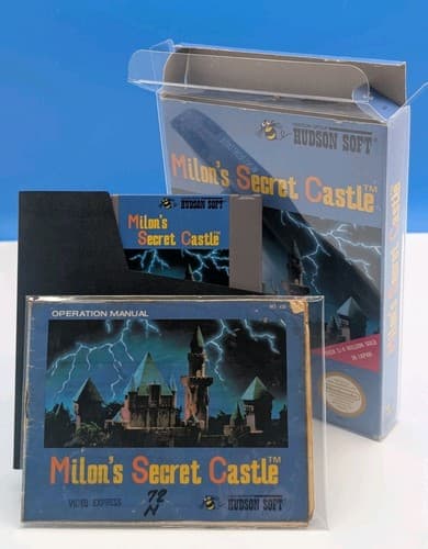 Milon's Secret Castle for NES Nintendo With Box And Manual — photo 4