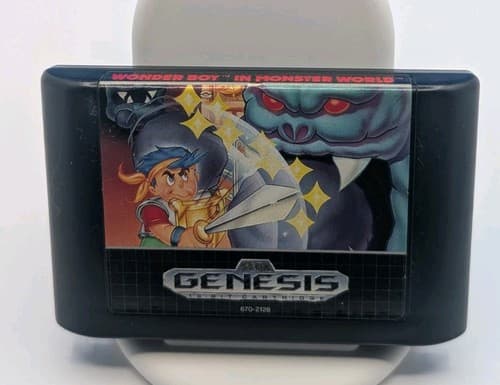 Wonder Boy in Monster World for Sega Genesis - No Manual, Tested — photo 4