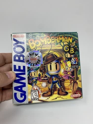 Bomberman (Nintendo GameBoy) -Tested CIB Compete With Inserts Manual Game — photo 2