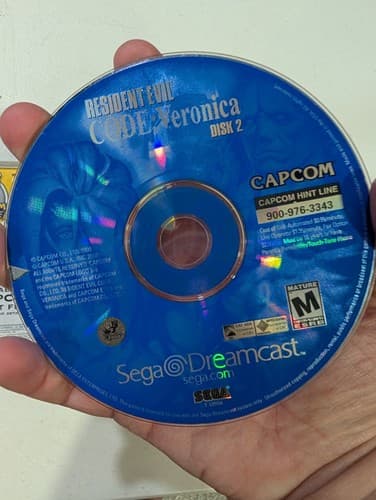 Dreamcast - Resident Evil -- CODE: Veronica Sega Tested Working Complete — photo 8