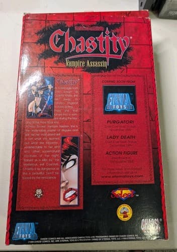 Eternal Toys Chastity Vampire Assassin Action Figure Boxed w/ Sword Chaos! — photo 3