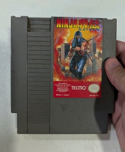 Ninja Gaiden - Nintendo Entertainment System NES - Game Cartridge Only