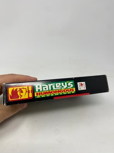 Harley's Humongous Adventure SNES Super Nintendo CIB Box Manual Cart READ — photo 5