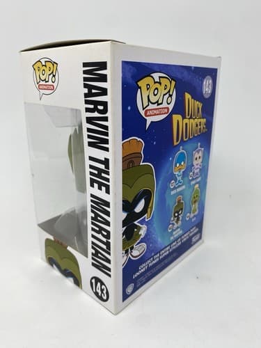 Funko Pop Animation Duck Dodgers Marvin The Martian #143 Vinyl Figure — photo 4