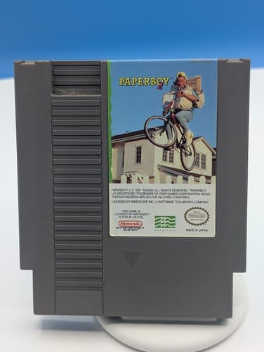 Paperboy 2 Nintendo NES 1992 Cartridge Only, Tested And Tested Working