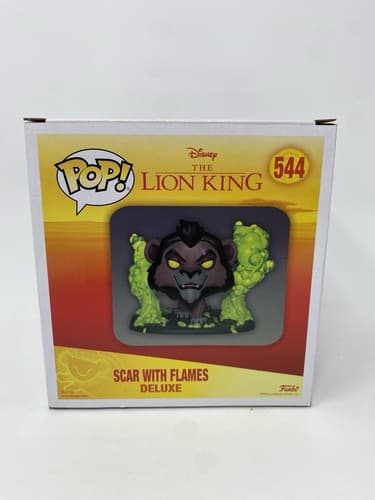 Funko Pop! Lion King Deluxe Scar W/Flames #545 Hot Topic Exclusive Chase Vaulted — photo 5