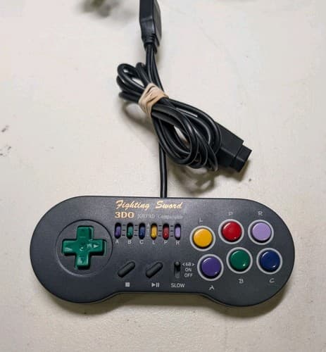 3DO Fighting Sword Rare Controller, Tested & Working
