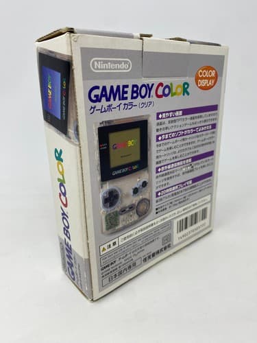 Nintendo Gameboy Color Clear w/Box No Manual Or papers NTSC-J Region Free — photo 3