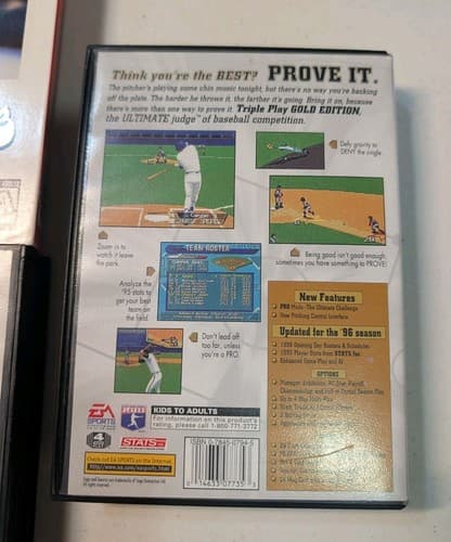 Lot of 5 Sega Genesis Baseball Games CIB - Triple Play, MLBPA, World Series — photo 3
