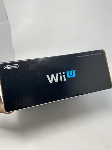 Nintendo Wii U Black Super Mario 3D World Deluxe Set Console/W Controllers — photo 8